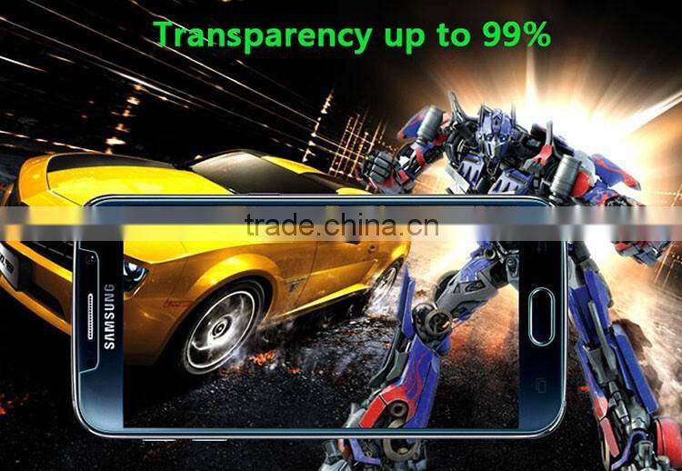 0.26 mm thickness cell phone tempered glass screen protector for Samsung S6