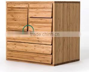 Modern style bamboo nightstand