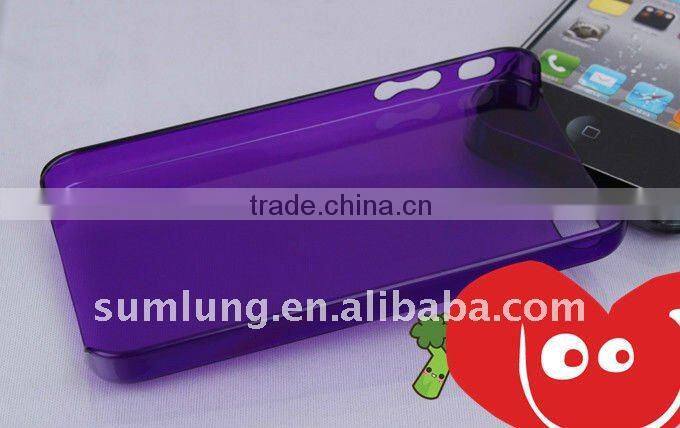 Transparent Cover for iPhone 4 Clear sublimation cover case