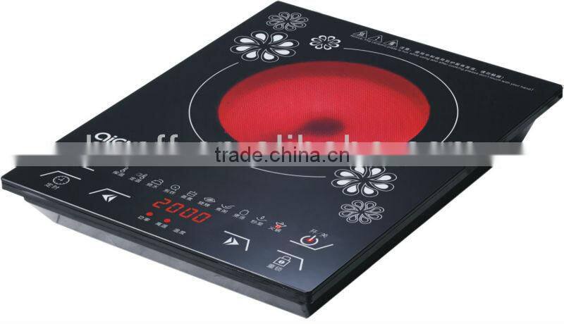 No electromagnetic radiation 2000W gel stove heating radiator ceramic cookware