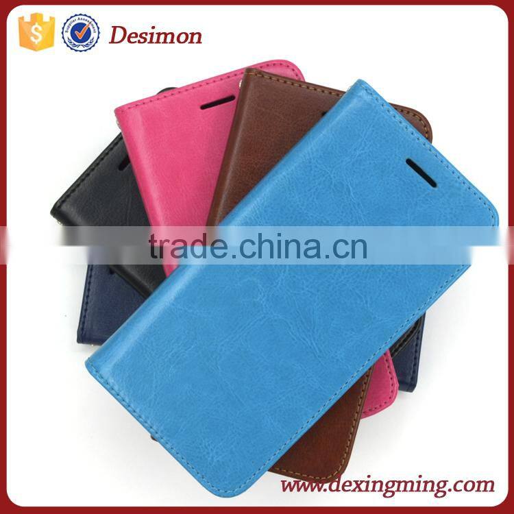 2015 China New Crazy horse cover For HTC Desire 826 leather case with many colors