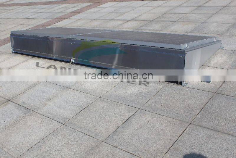 Flat Roof Solar Mounting,Ballasted Solar PV Mounting,Landscape Ballasted Mounting
