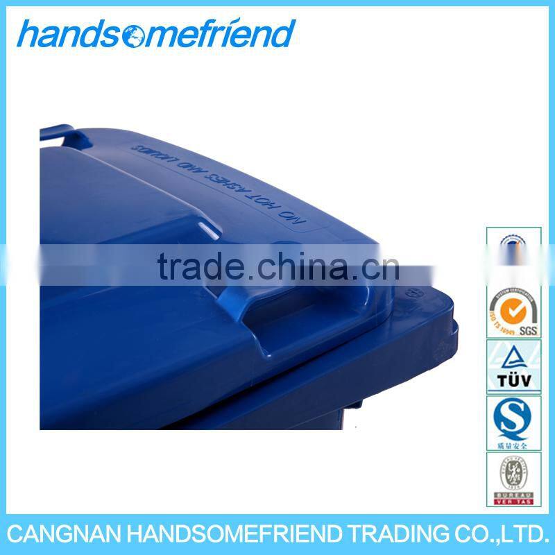 240 liters of wheeled large dustbin,garbage bin,trash can,