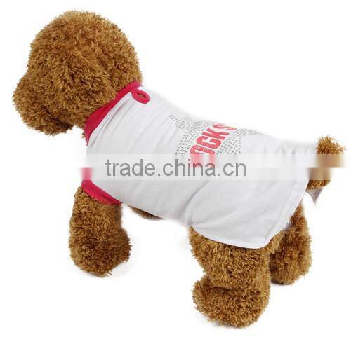 Fashion Summer T Shirts Wholesale small dog clothes from china