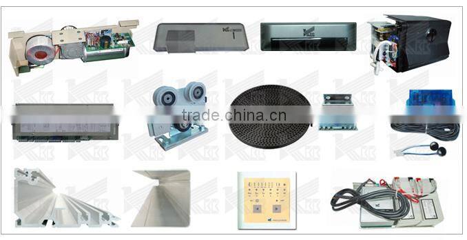 sliding door closer for shopping mall