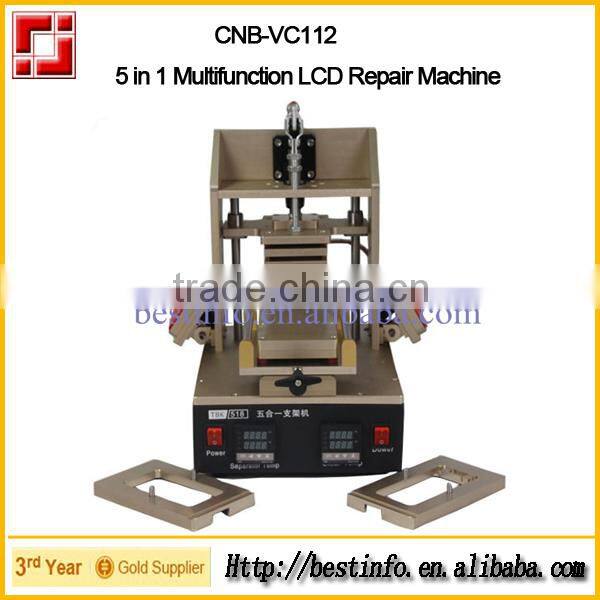 2015 Big Sale 3 in 1 OCA Laminating Machine + 5 in 1 Frame Fixer Machine + 3 in 1 LCD Separator machine + Vacuum Heating Plate