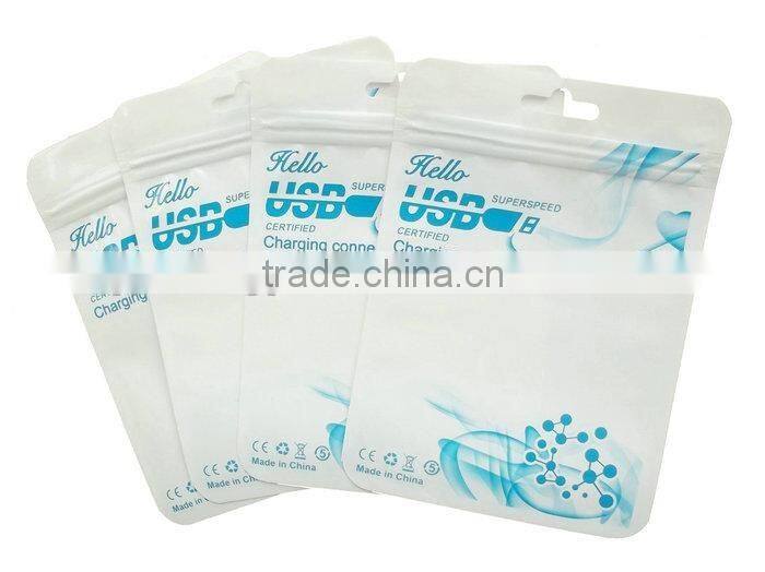 usb cables electronic accessories zip lock packaging bags