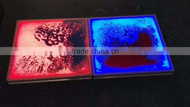 Led Liquid dance floor led dance floor club theme event bar dance floor stage light