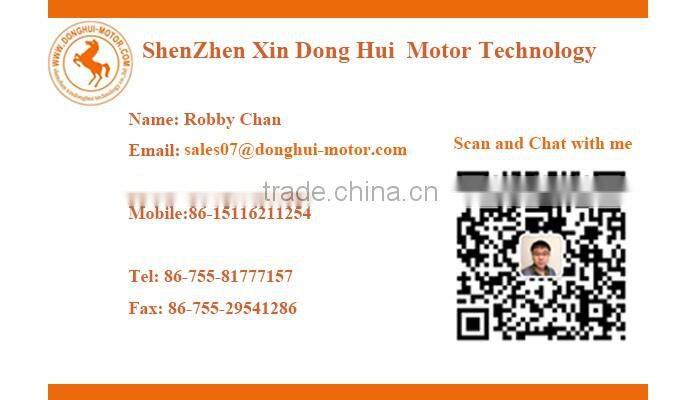 12v 24v Low RPM dc gear motors with 16mm Geared box