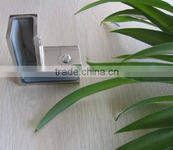 stainless steel glass connector round glass clamp fittings for glass