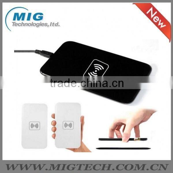 Cheaper price with high quality mobile phone wireless charger qi standard, super thin qi wireless charger pad with receivers