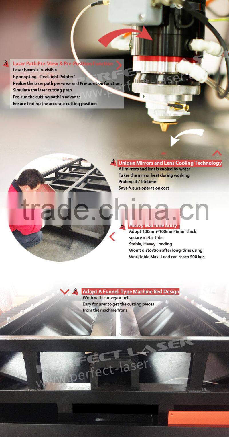 Perfect Laser 500W PE-M500-2513 YAG Metal Laser Cutting Machine