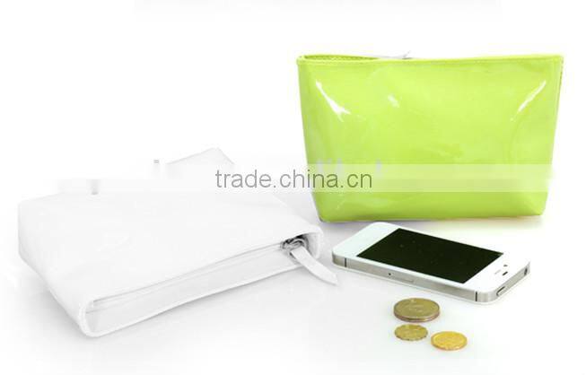 colorful waterproof canvas cosmetic bag