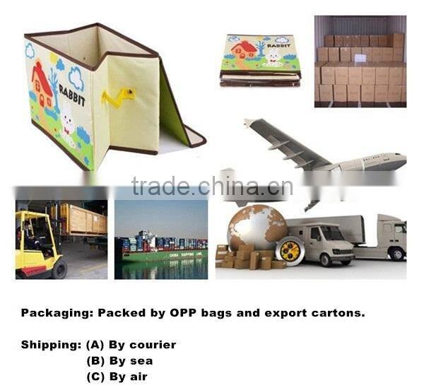 Oxford folding bauble storage box/14-dividers socks and bras storage box