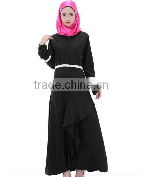 Elegant Dubai Abaya Wholesale Islamic Maxi Dress Abaya