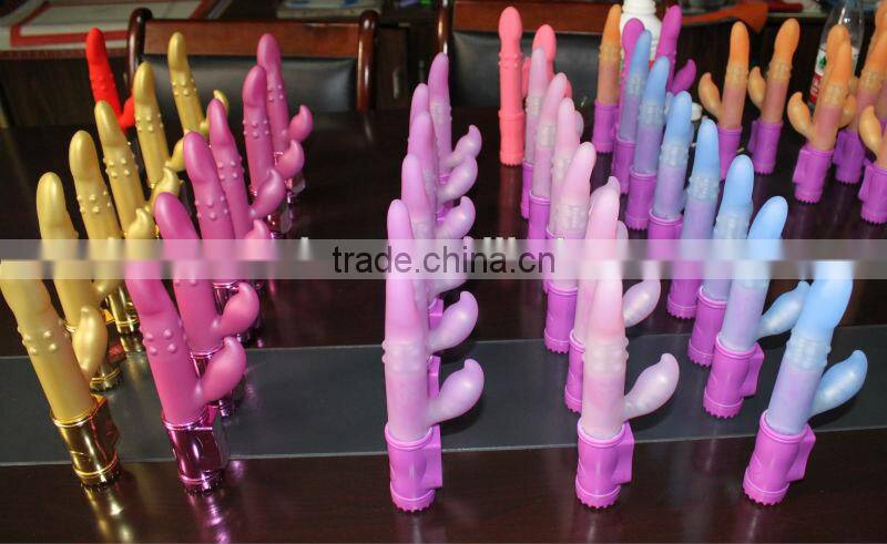 2014 new design sex toy 6 speeds vibrator and rotating 360 degree silicone sexy toy