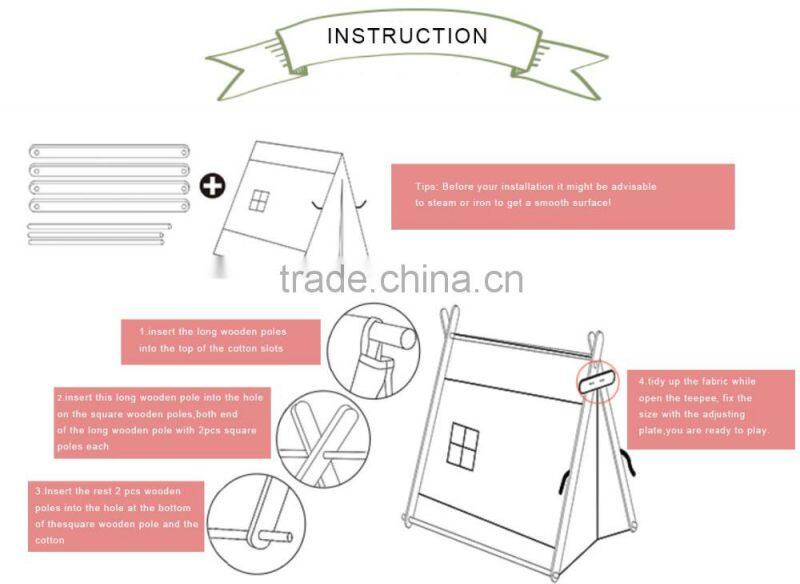 Babymatee NEW DESIGN 2016 Children Playing House POLYSTER KIDS PLAYING HOUSE TENT