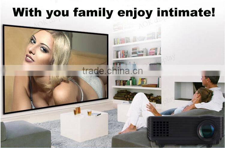 HD 1080P Mini LCD Image System Multimedia LED Projector Home Theater Cinema Digital Projectors TV ,Game proyector,video projetor
