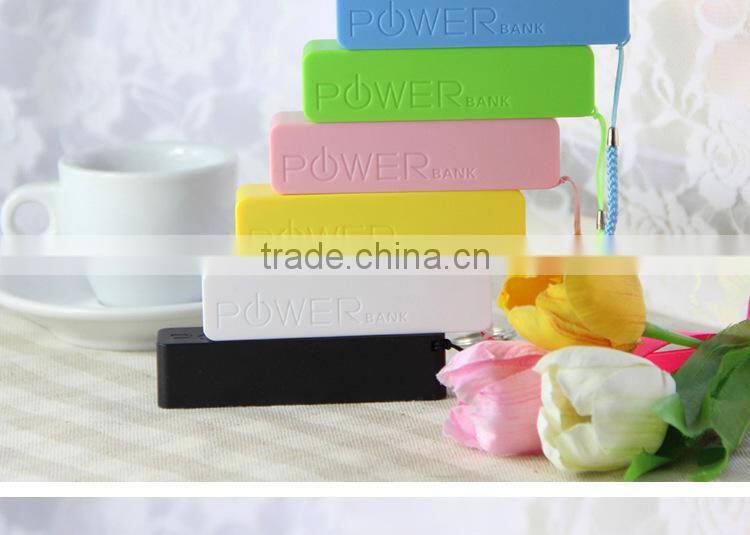 Cheapest disposable keychain mobile phone power bank charger with custom logo printing and optional capacity
