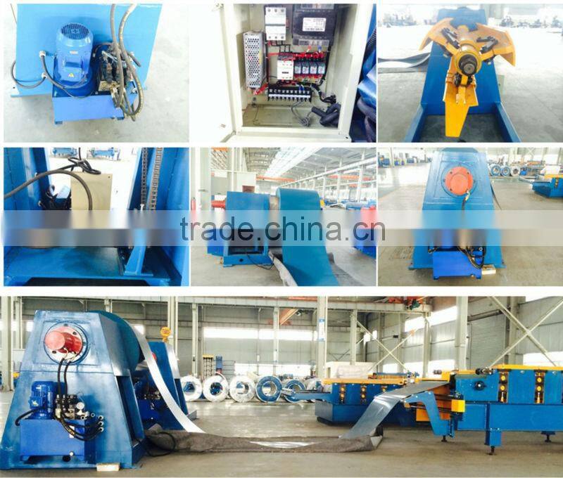 colour steel Roof and step tile making machine