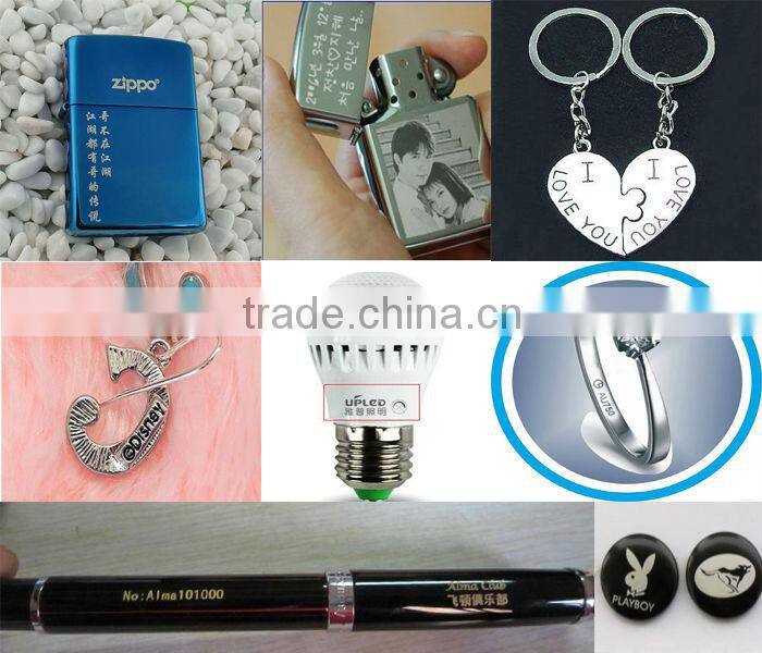 China portable 20w fiber laser etching machine for metal