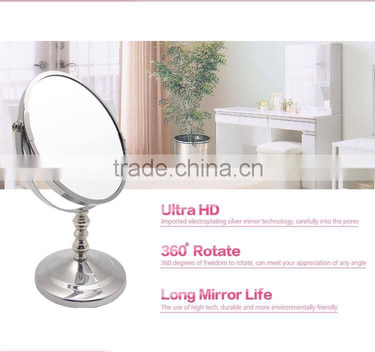 Chrome Plated Finishing Double Sides Convex Cosemtic Mirror with good quality