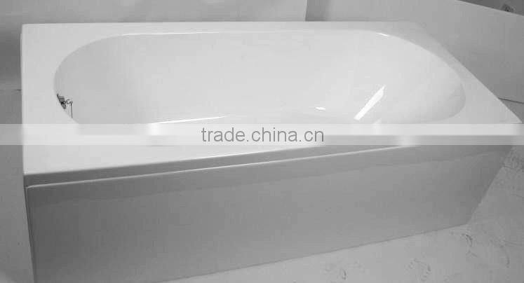 Acrylic Elliptical Bathtub Soaking Bathtub