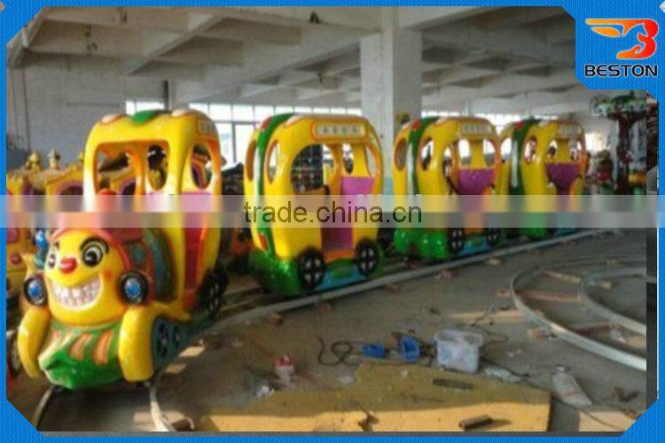 Hot sale mini kids electric amusement outdoor train ride with factory price