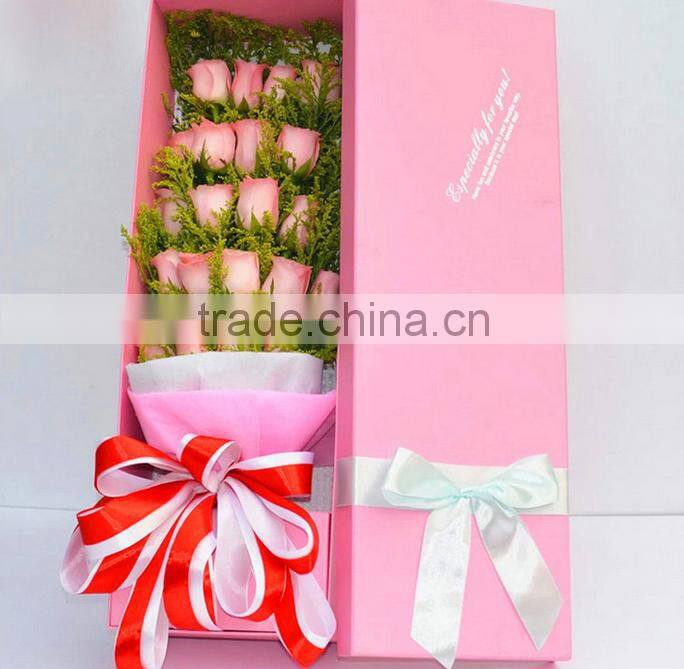 custom hot-selling luxury eco-friendly paper flower box