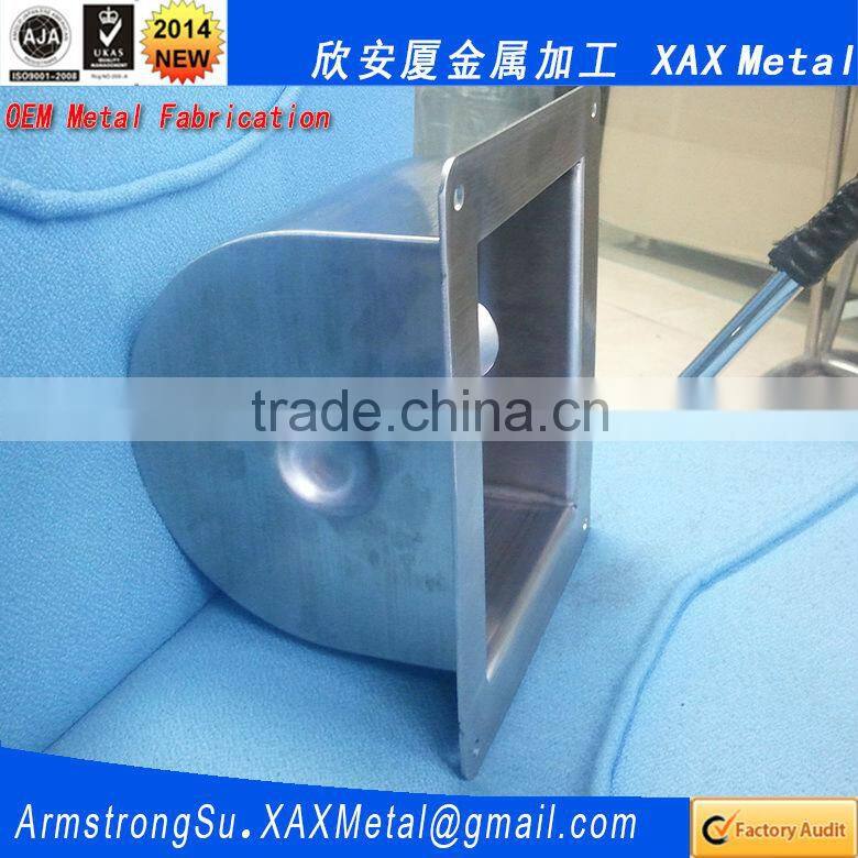 XAX43RH OEM ODM custom Laser Marking stainless steel recessed Toilet Roll Holder