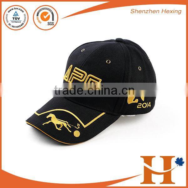 Flat embroidery logo Waterproof golf cap,golf flat cap,breathable golf cap,waterproof plug socket cap