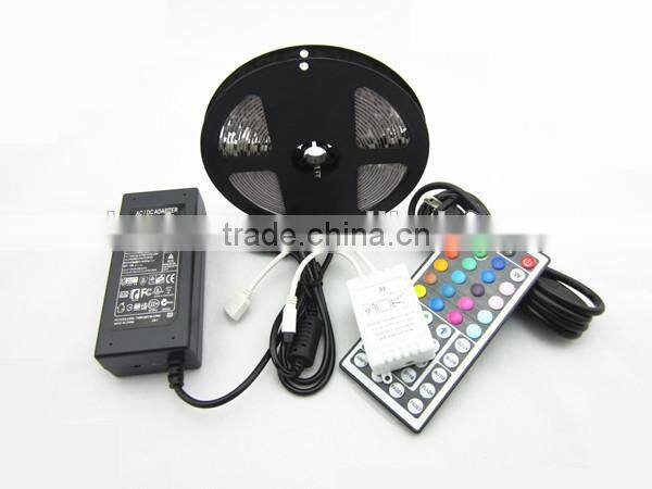 RF Wireless/IR Controller Flex RGB LED Light Strip, Color Changing RGB LED Strip Light Kit with Blister Packing CE &RoHS