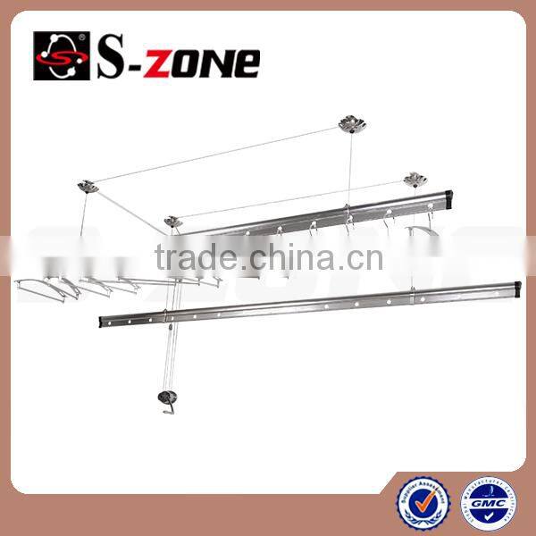 Wholesale lifting clothes drying rack hangers and racks