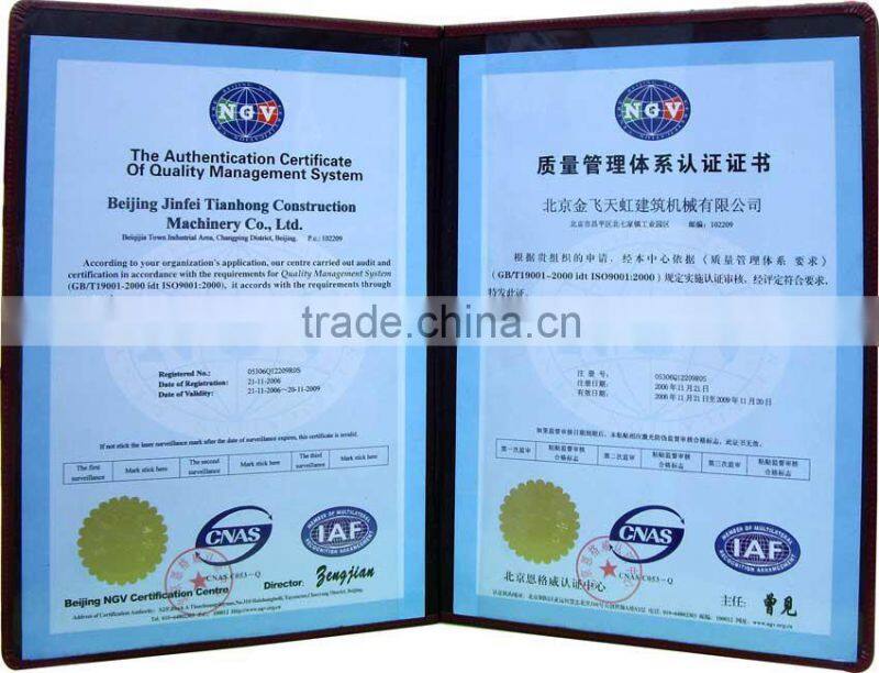 The most popular high quality electric steel hoist platform scaffold lift Climbing work platform hot sale