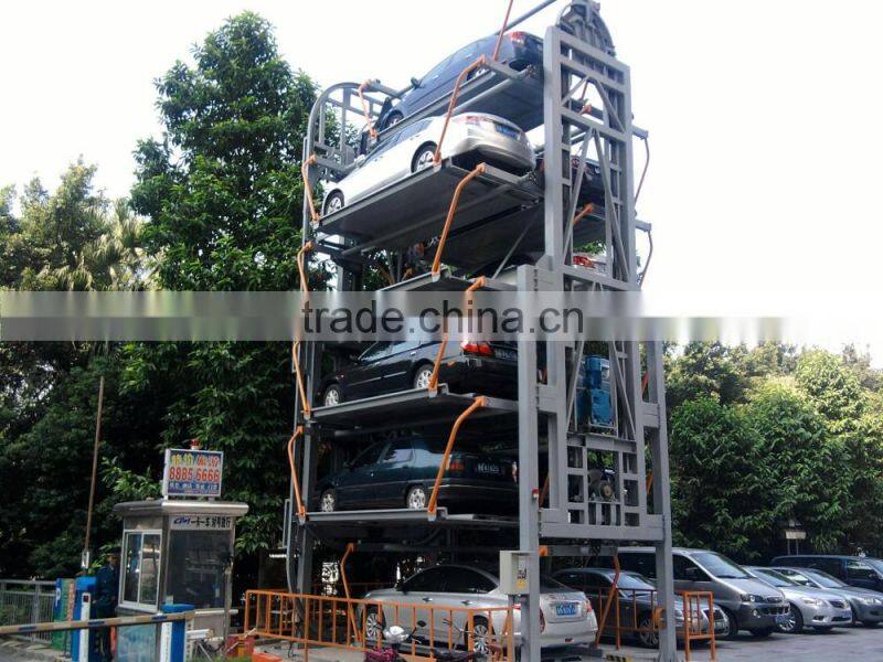 Vertical parking Type car stack building/car stack building