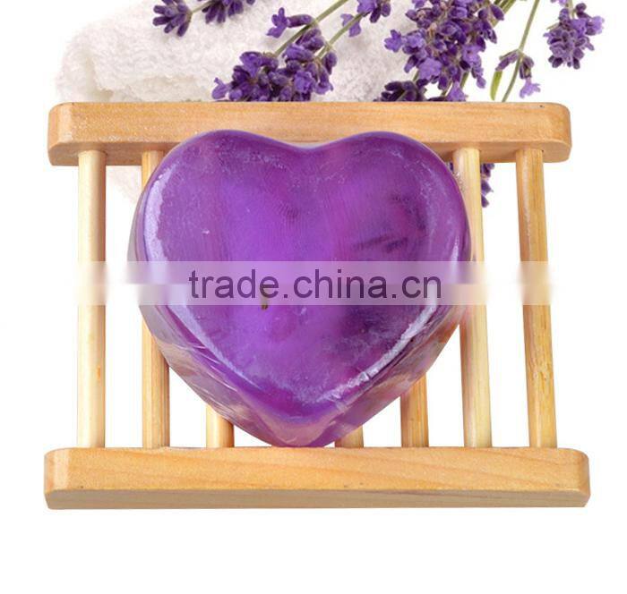 Deep clean handmade soap OEM of lavender can be printed LOGO