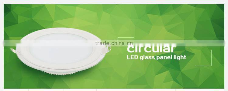 25W square led glass ceiling light