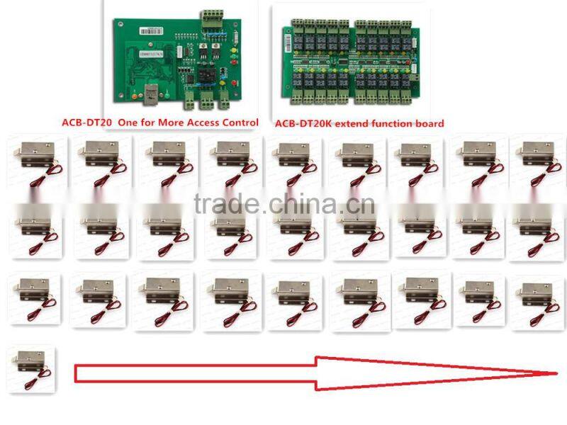 Cabinet lock control board