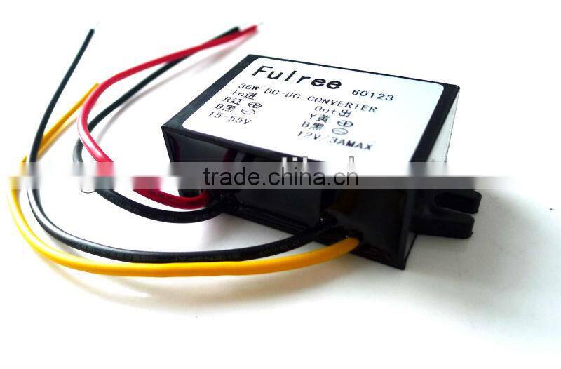 car led camera power adapter DC DC Converter Module 15-55V convert to 12V output