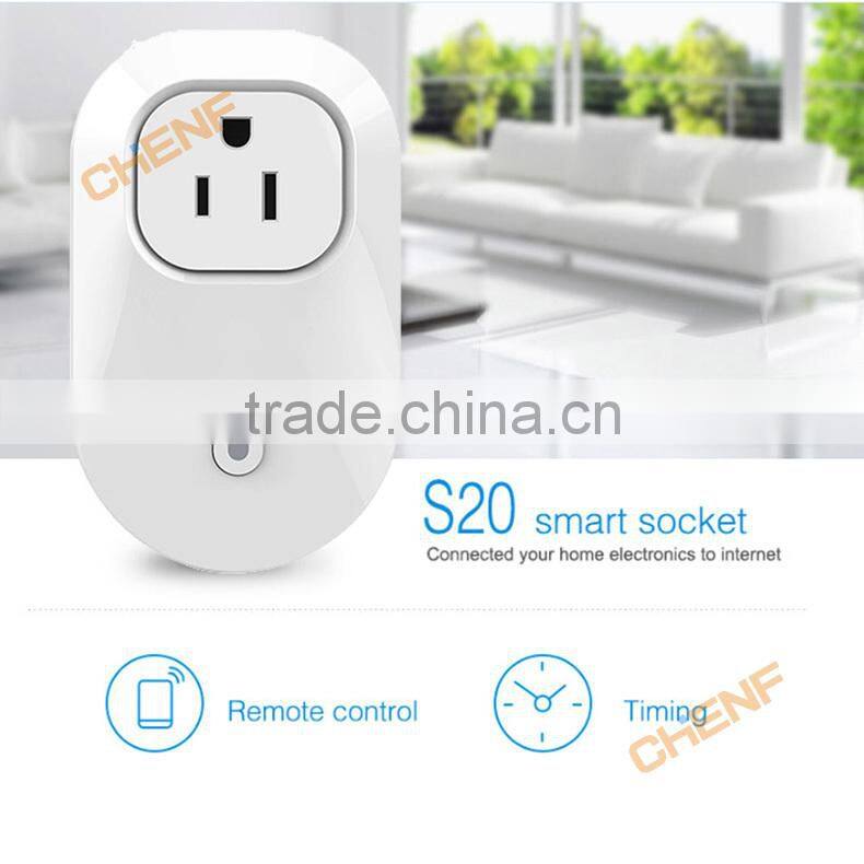 Newest Design Cheaper US Plug WiFi Remote Control Socket Outlet