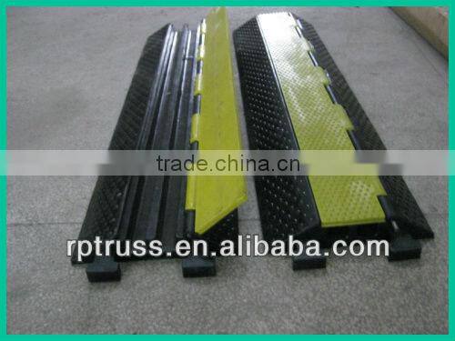 2 channel stage rubber cable protector