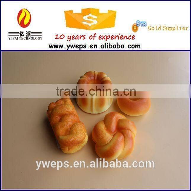Plastic fake food model / artificial fake bread model show