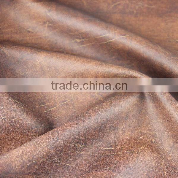 textile leather fabric raw materials for handbags, garment made in China