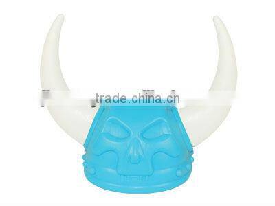 Plastic red flashing devil horns toy