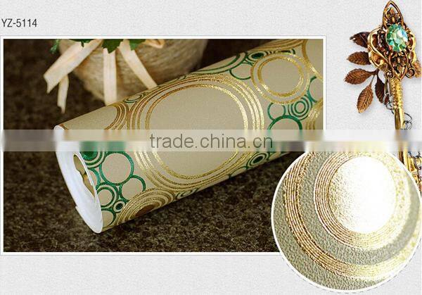 hot beauty corridor KTV waterproofing wallpaper vinyl wallpaper wall decoration for bar