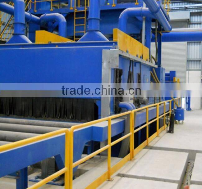 Metal sheet shot blast machines