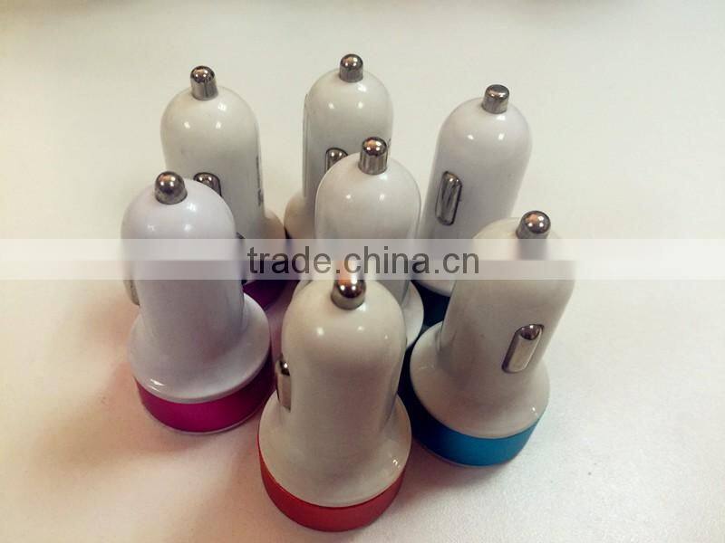 mini dual usb car charger