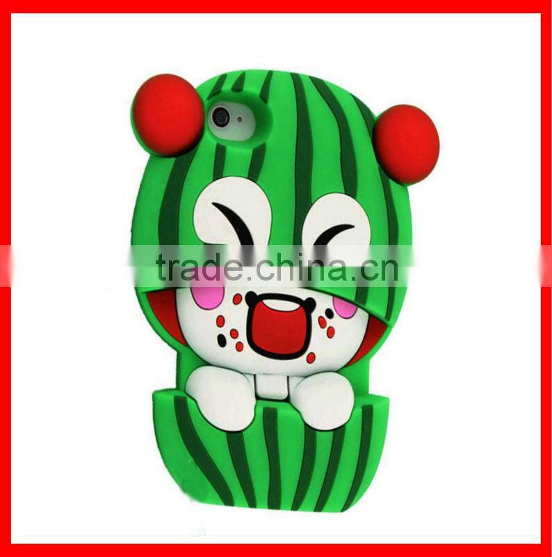 high quality new design 3D mobile phone silicone case