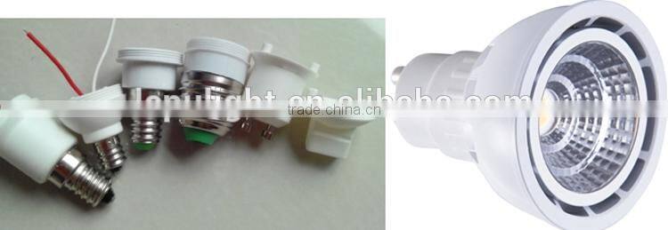cheapest factory price dimmable 5watt 2700k cri85 led lamp gu10 with reflector cup