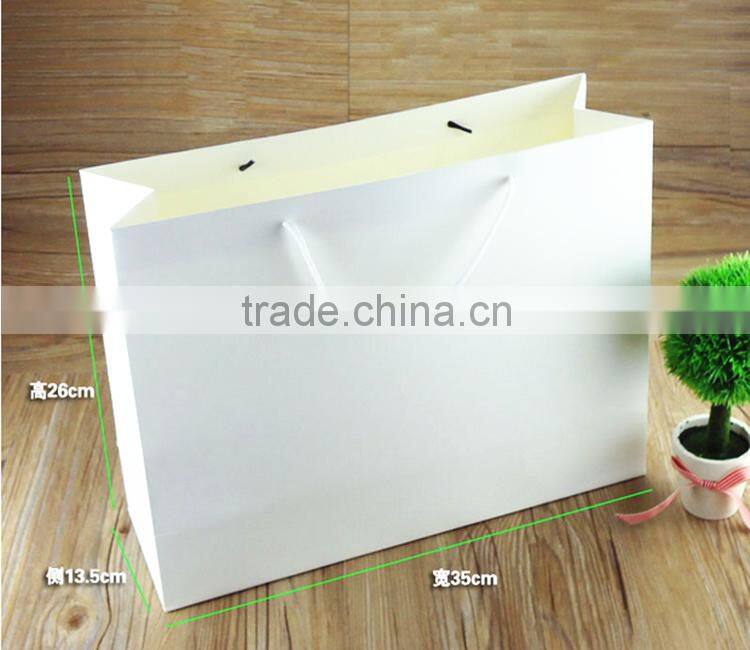 Nice Various Size White Shopping Paper Bag,Cheap Kraft Paper Coin Pouch
